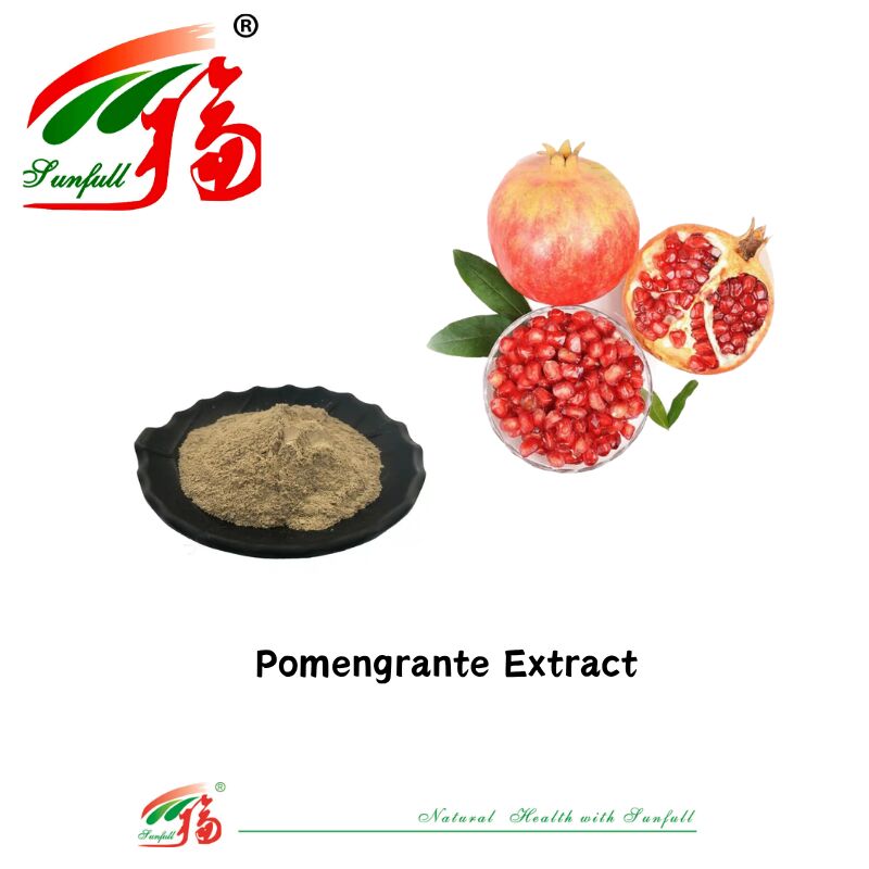 Sunfull مستحضرات التجميل عالية الجودة المكملات الغذائية عالية الجودة بونيكالاجين 20٪ - 40٪ عصير الرمان حمض الالاجيك 10٪ - 90٪ البوليفينول 10٪ - 50٪