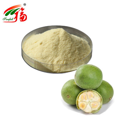 التوريد المباشر من المصنع المُحلي الطبيعي مستخلص الفاكهة الرهبانية Mogroside V 20%-65%